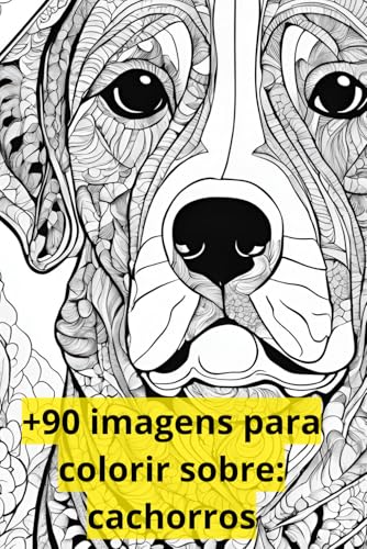 +90 Imagens ara colorir sobre: Cachorros von Independently published