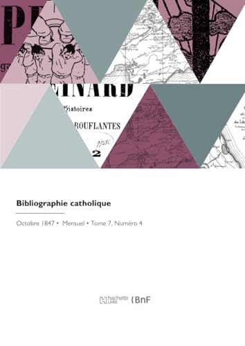 Bibliographie catholique von Hachette Livre BNF