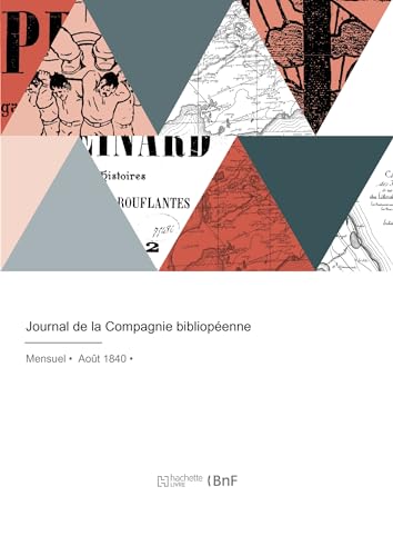 Journal de la Compagnie bibliopéenne von HACHETTE BNF