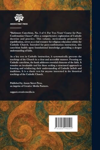 A Catechism of Christian Doctrine A Catechism of Christian Doctrine von Anson Street Press