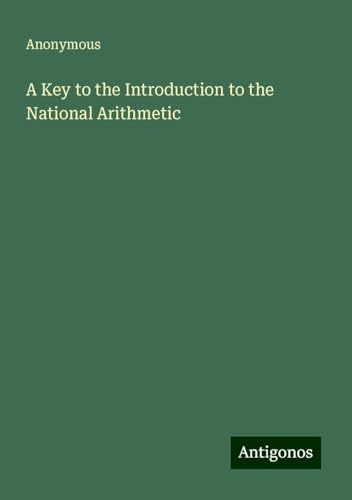A Key to the Introduction to the National Arithmetic