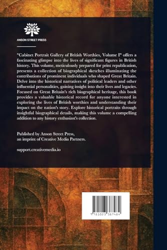 Cabinet Portrait Gallery of British Worthies Cabinet Portrait Gallery of British Worthies von Anson Street Press