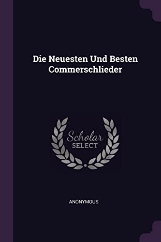 Die Neuesten Und Besten Commerschlieder