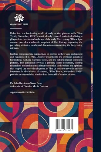 Film Truth Film Truth von Anson Street Press