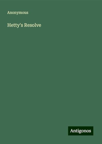 Hetty's Resolve