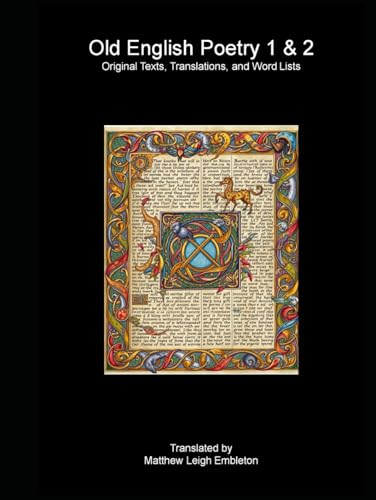 Old English Poetry 1 & 2: Original Texts, Translations, and Word Lists Old English Poetry 1 & 2: Original Texts, Translations, and Word Lists von Independently published