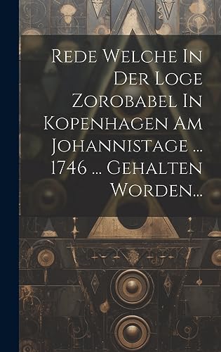 Rede Welche In Der Loge Zorobabel In Kopenhagen Am Johannistage ... 1746 ... Gehalten Worden... Rede Welche In Der Loge Zorobabel In Kopenhagen Am Johannistage ... 1746 ... Gehalten Worden...
