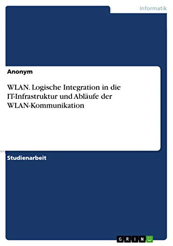 WLAN. Logische Integration in die IT-Infrastruktur und Abläufe der WLAN-Kommunikation WLAN. Logische Integration in die IT-Infrastruktur und Abläufe der WLAN-Kommunikation