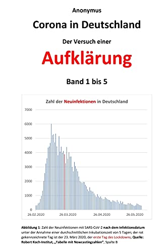 Corona in Deutschland - Der Versuch einer Aufklärung: Band 1 bis 5 von 978-3-9823274