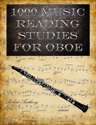 1000 Music Reading Studies for Oboe von Independently published