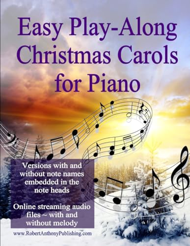 Easy Play-Along Christmas Carols for Piano