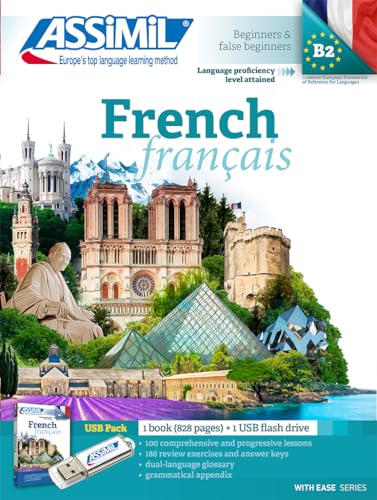 French / francais: Usb Pack (With Ease, Beginners, B2) von Assimil