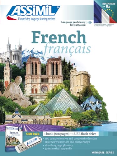 French / francais: Usb Pack (With Ease, Beginners, B2)