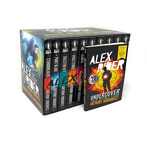Alex Rider 11 Books Collection Set By Anthony Horowitz World Book Day Undercover