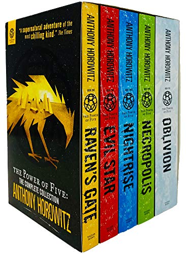 The Power of Five: The Complete Collection 5 Books Box Set by Anthony Horowitz