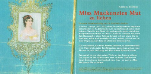 Miss Mackenzies Mut zu lieben