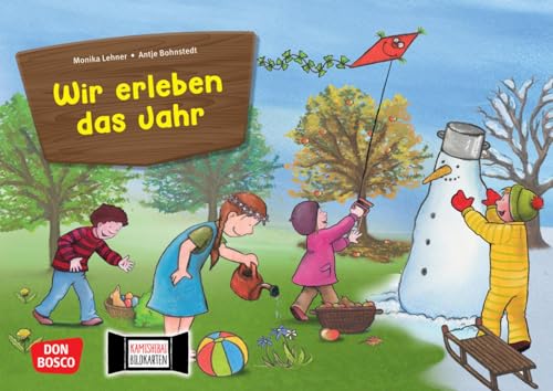 Wir erleben das Jahr. Kamishibai Bildkartenset.: Entdecken - Erzählen - Begreifen: Mit kleinen Kindern durch das Jahr. (Bilderbuchgeschichten für unser Erzähltheater)