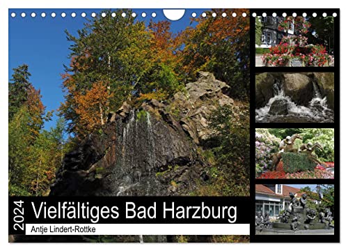 Vielfältiges Bad Harzburg (Wandkalender 2024 DIN A4 quer), CALVENDO Monatskalender von CALVENDO