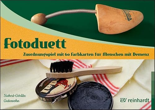 Fotoduett: Zuordnungsspiel mit 60 Farbkarten für Menschen mit Demenz von ERNST REINHARDT VERLAG