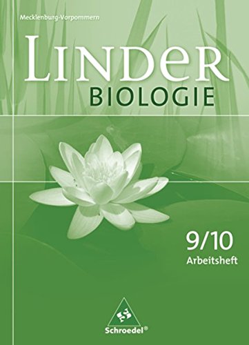 LINDER Biologie SI - Ausgabe für Mecklenburg-Vorpommern: Arbeitsheft 9 / 10 von Schroedel