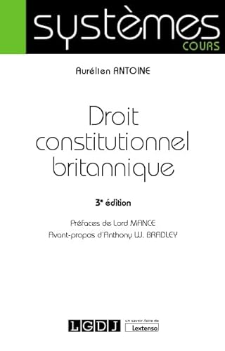 Droit constitutionnel britannique von LGDJ