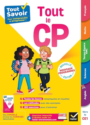 Tout Savoir CP - Tout-en-un: cours, méthodes et exercices dans toutes les matières von HATIER