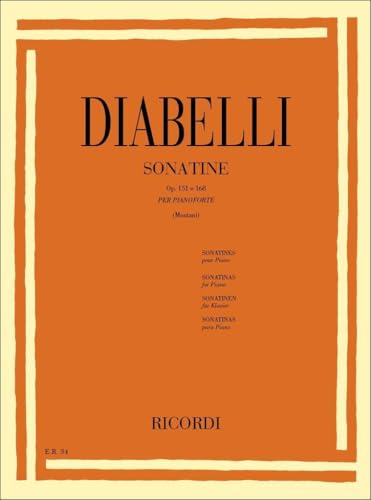 11 Sonatine Op. 151 E Op. 168 (PIANO) von Ricordi