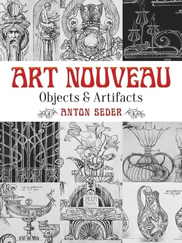 Art Nouveau: Objects and Artifacts (Dover Pictorial Archive) (Dover Pictorial Archive Series)
