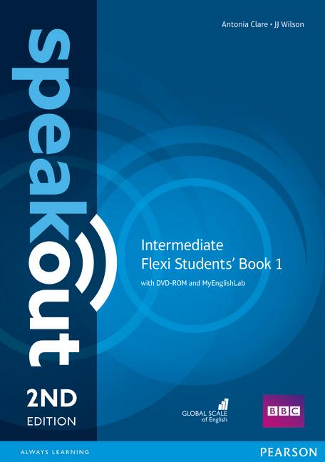 Speakout Intermediate 2nd Edition Flexi Students' Book 1 with MyEnglishLab Pack von Pearson Longman