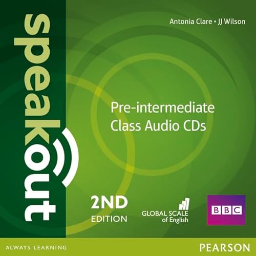 Speakout Pre-Intermediate 2nd Edition Class CDs (2),Audio-CD von Pearson ELT