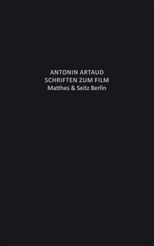 Texte zum Film: Artaud Werke 11 von Unbekannt