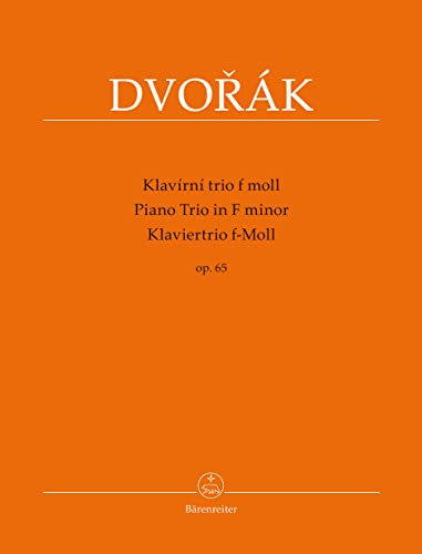 Klaviertrio f-Moll op. 65. Partitur mit Stimmen Klaviertrio f-Moll op. 65. Partitur mit Stimmen