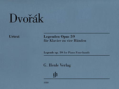 Legenden op. 59 für Klavier 4 ms: Besetzung: Klavier zu vier Händen (G. Henle Urtext-Ausgabe) von G. Henle Verlag