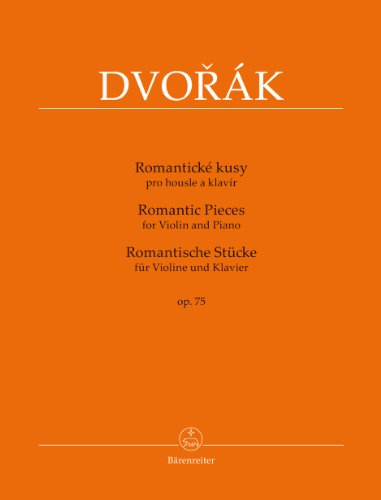 Romantische Stücke für Violine und Klavier op. 75 von Bärenreiter