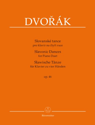 Slawische Tänze für Klavier zu vier Händen op. 46