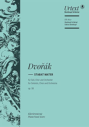 Stabat Mater op. 58 - Breitkopf Urtext - Klavierauszug (EB 8631)