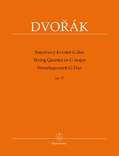 Streichquintett G-Dur op. 77. Stimmensatz Streichquintett G-Dur op. 77. Stimmensatz
