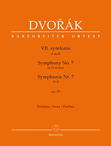 Symphonie Nr. 7 d-Moll op. 70. Partitur, Urtextausgabe. BÄRENREITER URTEXT