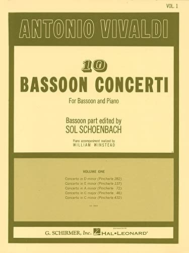 10 Bassoon Concertos - Volume 1