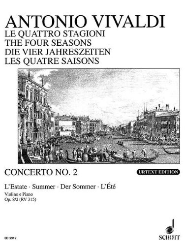 STAGIONI(4) ZOMER OPUS 8/2 VIOLON