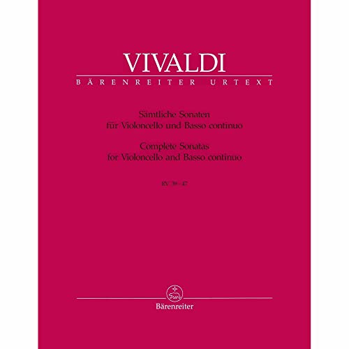 Sämtliche Sonaten für Vc u. Bc. RV 39-47, Set of 3