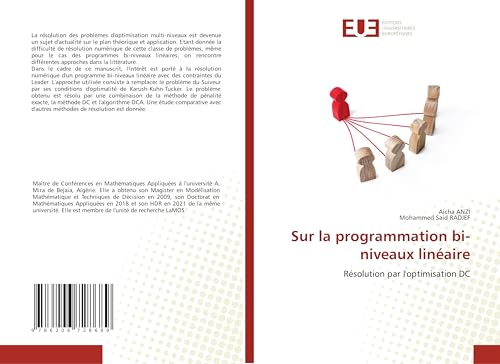 Sur la programmation bi-niveaux linéaire: Résolution par l'optimisation DC von Éditions universitaires européennes