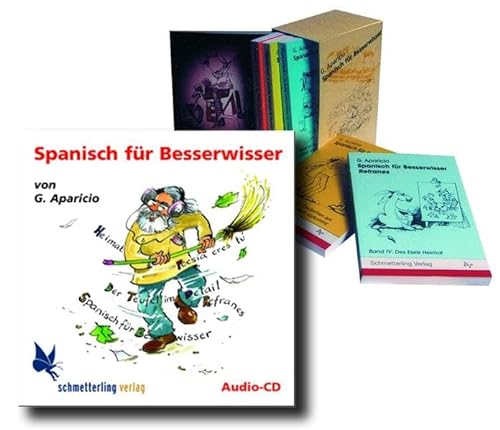 Spanisch für Besserwisser (Band 1-7 mit CD): Gesamtausgabe im Schuber (mit CD)