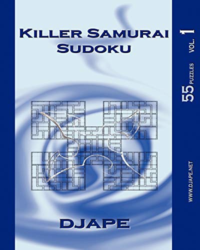 Killer Samurai Sudoku: 55 puzzles