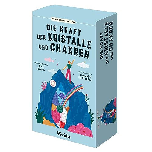 Die Kraft der Kristalle und Chakren: Ein Orakel-Set für innere Balance; Handbuch und 50 Karten von Edizioni White Star SrL