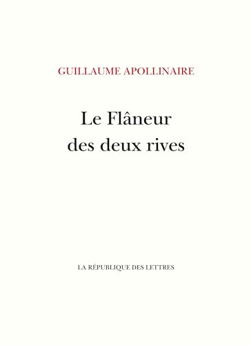 Le Flâneur des deux rives von REPUBLIQUE LETT