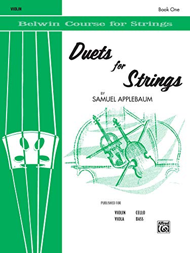 Duets for Strings, Bk 1: Violin (Belwin Course for Strings, Band 1)