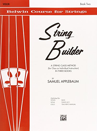 String Builder, Bk 2: Violin: A String Class Method (for Class or Individual Instruction) - Violin (Belwin Course for Strings, Band 2)