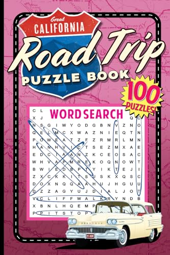 The Great California Road Trip Puzzle Book (Grab a Pencil Press)