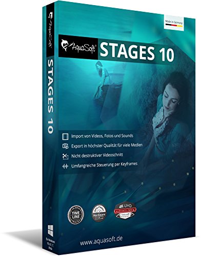 AquaSoft Stages 10: Professionell gestalten und präsentieren von Aquasoft